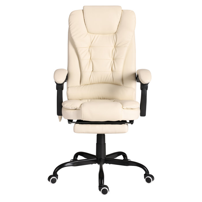 Inbox Zero Ergonomic Massage Office Chair High Back Vibrating Chair